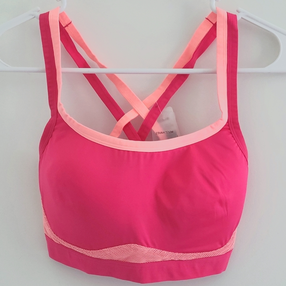 Josie by Natori Pink Sports Bra Size 32DD